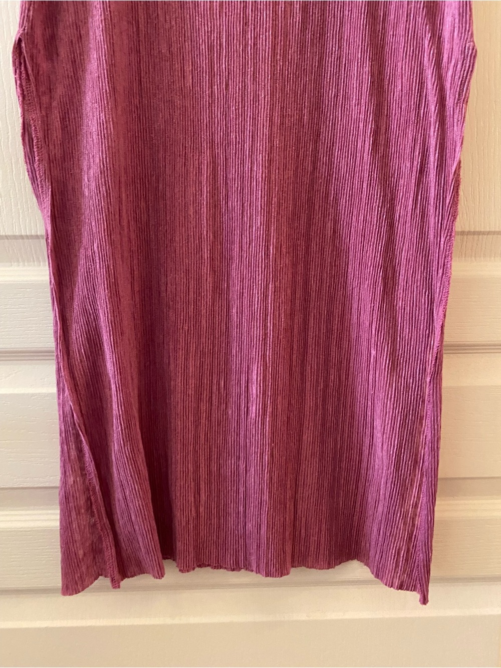 ZARA Pleated Tunic Top w/ Side Slits in Pink - S - Picture 7 of 16